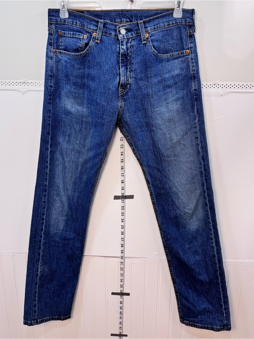 Levi’s 505 Jeans W32 L32 Straight Leg Medium Wash Classic Fit Denim